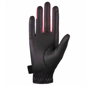 Guantes de equitación deportivos de nuevo diseño de alta calidad, cuero genuino, precio al por mayor, precio barato, brida de caballo de cuero genuino - Product Image 3