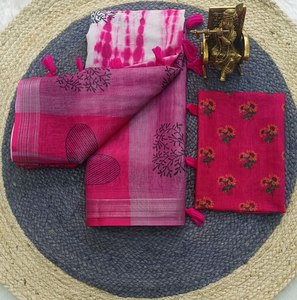 Elegante suave Georgette Saree indio étnico boda y fiesta con amplia gama de diseños lámina impresa-diseño elegante - Product Image 3