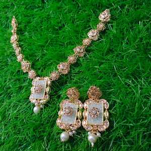 Ensemble de bijoux artisanaux pakistanais et indiens pour mariage et soirée, collier choker afghan fait à la main, bijoux anciens pour femmes - Product Image 2