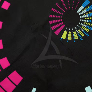 Sac à dos à cordon en nylon pliable avec impression personnalisée en sublimation, couleurs et logo personnalisés, design tendance, haute qualité - Product Image 4