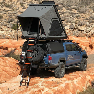 Tente de toit de voiture en polycoton imperméable, coque souple, OEM, extérieur, 1 à 3 personnes, pliable, tente de <span class=keywords><strong>camping</strong></span> tout-terrain - Product Image 6