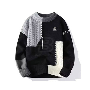 Sweat-shirt pour homme de haute qualité, basique, en coton mélangé, décontracté, léger, en vente - Product Image 4