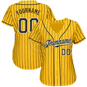 Camisetas de béisbol y softbol sublimadas personalizadas para niños, rayas de moda transpirables de poliéster con nombre de equipo y camisetas con logotipo - Product Image 3