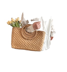 Bolso de paja moderno y elegante, bolsos de paja personalizados, bolsos de mano de paja para mujer, productos al por mayor - Product Image 1