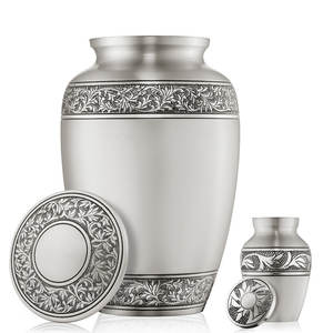 Urnes commémoratives en gros avec urnes de taille adulte de crémation humaine faites à la main à la mode pour les utilisations funéraires par les exportateurs - Product Image 3