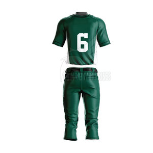 Uniforme de baseball pour jeunes de taille personnalisable Vêtements de sport confortables avec fonction respirante Styles de jeu à faible quantité minimale de commande - Product Image 2