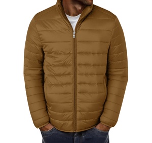 Custom logo Men Winter Puffer <b>Jacket</b> <b>Warm</b> Coat <b>Waterproof</b> Insulated <b>Jacket</b> For Outdoor Sports and Casual Wears - Product Image 1
