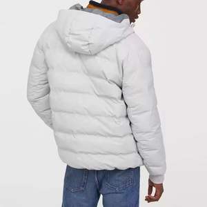 Veste matelassée légère et respirante à séchage rapide pour homme Manteau d'hiver chaud et gonflé pour le ski, la randonnée et le voyage Logo avant - Product Image 4