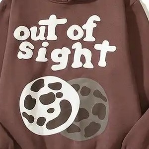 Sudaderas con Estampado Digital Unisex, Diseño de Impresión Puff, Superventas, Tendencia, Precio Económico, Transpirables, Sudaderas con Estampado Puff para Hombre - Product Image 5