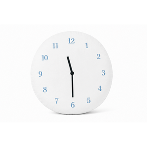 Horloge de table à mouvement à quartz en plastique, fonctionnant sur piles, design portable - Product Image 1