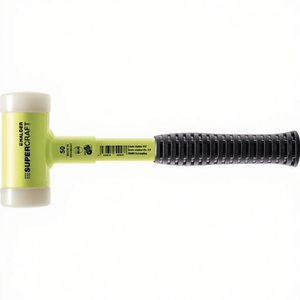 Martillo de superficie blanda Supercraft con cabeza de nylon blanca, 315 mm de longitud, 50 mm de diámetro, tubo de acero duro, sin astillas, para construcción - Product Image 3