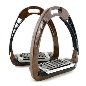 Étriers de sécurité les mieux notés en aluminium léger cavalier compétitif équitation équipement de sécurité anti-traînée dégagement rapide - Product Image 1