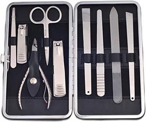 Kits d'outils de manucure et pédicure en acier inoxydable, pousse-cuticules double tête, pince à ongles, coupe-ongles, nettoyeur, soin des ongles professionnel - Product Image 2