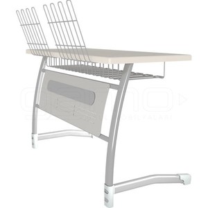 Escritorio DE ORDENADOR DE MÚSICA Werzalite doble, de 2 pulgadas - Product Image 1