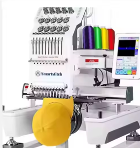 NOUVELLE Machine à broder informatisée à usage domestique à tête unique et 10 aiguilles avec écran tactile intelligent, zone de broderie de 350x500 mm, 1200 tr/min - Product Image 2