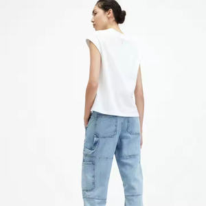 Nuevo personalizado OEM hombres 100% algodón antiarrugas Casual Oversized Jogging Pant Joggers Jogsuit Bottoms Running Sweatpants Mid - Product Image 5