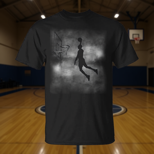 เสื้อยืด Slam Vision Basketball Dunk Silhouette Sportswear เสื้อยืดโปรโมชั่น Vision - Product Image 3