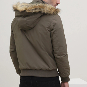Chaqueta Casual Azul Marrón Personalizable de Fabricante Directo, ODM, Manga Larga, Estilo Urbano de Invierno, Ropa para la Nieve, Tela Vaquera - Product Image 4