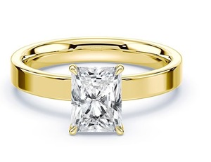 แหวนเพชรโมอิสสีเงินสเตอร์ลิง925เพื่อความชัดเจนสำหรับเครื่องประดับแฟชั่นสำหรับผู้หญิง - Product Image 1