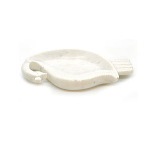 Décoration de Noël Plateau en forme de paon en marbre blanc de créateur fabriqué à la main disponible pour des tailles personnalisées au prix de gros de l'Inde - Product Image 5
