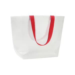 Sac de courses personnalisé en PP transparent laminé pour gadgets promotionnels en plastique - Product Image 4