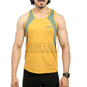 Débardeur d'entraînement léger conçu sur mesure pour les hommes pour l'entraînement physique en salle de sport - Product Image 1
