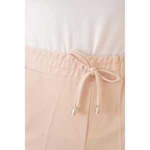 Pantalon en pierre de jambe maigre de taille élastique pour femmes Pantalon palazzo classique respirant String Detail Froissé Technics Pantalon crayon - Product Image 1