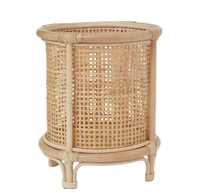 Vente en gros Nouveau design Jardinière en rotin Jardinières naturelles Jardinières Cadeaux Jardinière en osier Porte-pot du Vietnam