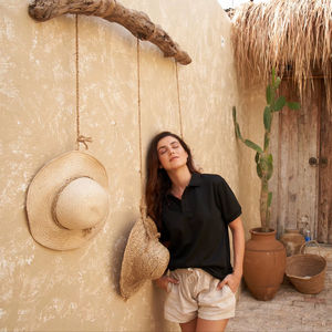 BEAM Unisex Casual Heavy Weight 300gsm Short Sleeve <b>T</b>-<b>Shirt</b> 100% Lac*ste Cotton Nonwoven Enzyme Washed Blank Solid Plus Size - Product Image 2