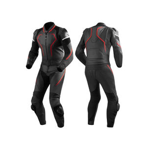Ropa Deportiva Cómoda de Talla Grande, Diseño Personalizado, Envío Rápido, Traje de Carreras de Motocicleta de Cuero Genuino de Alta Calidad - Product Image 1