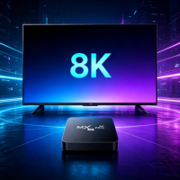 Decodificador IPTV OTT 2026, 8K 60fps, Ultra HD, Android 12, 2G 16G, S905, WiFi Dual 2.4G/5G, FHD 1080P, Receptor de TV