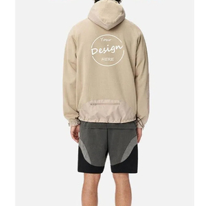 ผู้จัดจำหน่ายเสื้อผ้าแฟชั่นไฮสตรีท แบรนด์ส่วนตัว ผ้าฝ้ายฟลีซ 380 GSM ปักลาย เสื้อฮู้ดแบบสวมหัวสำหรับทุกเพศ สไตล์สตรีทแวร์แนวสปอร์ต - Product Image 3