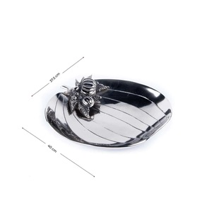 Bol de service en métal haut de gamme dernière conception de cerf assiette de service forme personnalisée bol en métal ustensiles de cuisine et hôtel décoratif - Product Image 5