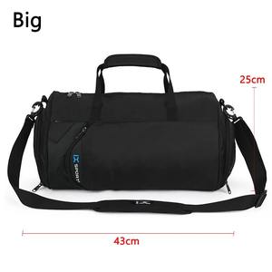 Erni Sports Women's Men's Gym Dry Wet Training Fitness <b>Bag</b> for Yoga Sport Travel Outdoor <b>Swim</b> Weekender Denim Internal Frame - Product Image 2