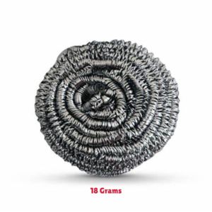 Casalina-Estropajo de lana de acero inoxidable, paquete de 4 esponjas de limpieza de cocina, estropajos de acero inoxidable, 18g - Product Image 4