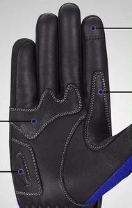 Gants de moto personnalisés pour hommes et femmes, matériaux en cuir, logo personnalisé pour le sport, le cyclisme, équipement de course de moto de gamme basse - Product Image 4