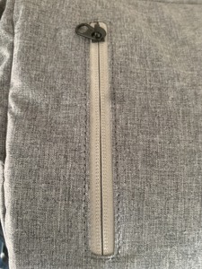 Sac banane portable unisexe sportif en PU bicolore 600D imperméable avec fermeture éclair pour la randonnée et la vie quotidienne en extérieur - Product Image 4