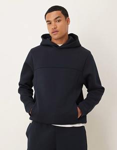 Plus Size Distressed Hoodie Heavyweight Streetwear Pullover With Raw Edge And Retro Vintage Look OEM Custom Wholesale Supplier - Product Image 1