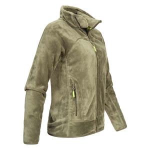 Veste en polaire classique de haute qualité, coupe-vent, fermeture éclair personnalisée, respirante, en polaire polaire pour femmes - Product Image 5