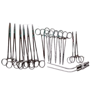Juego de Cirugía Vascular de 52 Piezas, Instrumentos Quirúrgicos Médicos Reutilizables Manuales, Acero Inoxidable Premium, Certificado CE ISO por DEBONAIRII - Product Image 3