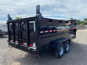 Agricultural Tractor Hydraulic Single Axle 2 <b>Wheels</b> Tipping <b>Trailer</b> 20 Ton Farm Dump <b>Trailer</b> Tractor Tipping <b>Trailers</b> - Product Image 6