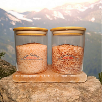 Sal Rosa del Himalaya de Pakistán, Ecológica, Orgánica, Gruesa/Fina, Grano de 2-5 mm, Grado Alimenticio, Natural, para Curar Carne, Encurtir, 84 Minerales