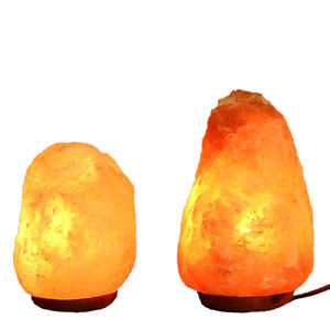 Lámpara de sal de cristal decorativa para el hogar de forma Natural pura del Himalaya lámpara de noche exquisita - Product Image 3