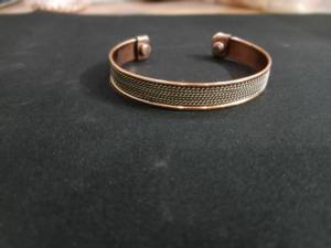 Premium Handmade Pure Copper Magnetic Therapy <b>Bracelet</b> For Arthritis Relief High Quality <b>Adjustable</b> Mesh Design Bangle Cuff - Product Image 3