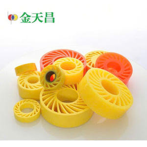 Rueda solar de poliuretano a prueba de aplastamiento para uso industrial Fabricante de Vietnam Exportación B2B OEM ODM Suministro de diseño personalizado - Product Image 3