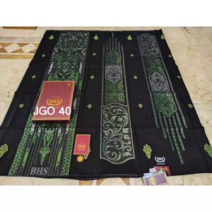 Sarong Lungi BHS de Indonesia, Excelente Calidad, Dorado, Mercerizado, Elegante, para Uso Diario, Bodas y Oración para Hombres - Product Image 4