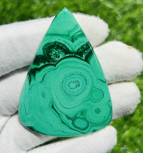 Grado superior 100% Natural Malaquita Mezcla Forma y tamaño Cabujón Excelente calidad Piedra preciosa suelta para la fabricación de joyas Cabinas de malaquita, - Product Image 4