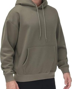 เสื้อมีฮู้ดแบบสวมหัวระบายอากาศได้ดีมีกระเป๋าผ้าคอตตอนผสมโลโก้ตามสั่งมีช่องใส่จิงโจ้ - Product Image 1