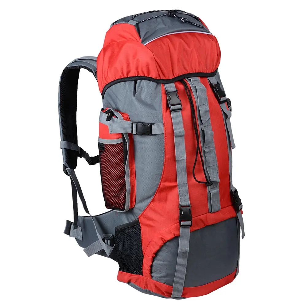 高品質カスタマイズ格安プロモーションアウトドア旅行ハイキング荷物バッグトレッキングキャンプラック吸う旅行バックパックバッグ