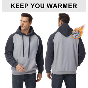 Sweat-shirts à capuche pour hommes, modèles phares d'automne, légers, personnalisables, 100% coton, en molleton écologique, effet vintage délavé à l'acide et vieilli - Product Image 3